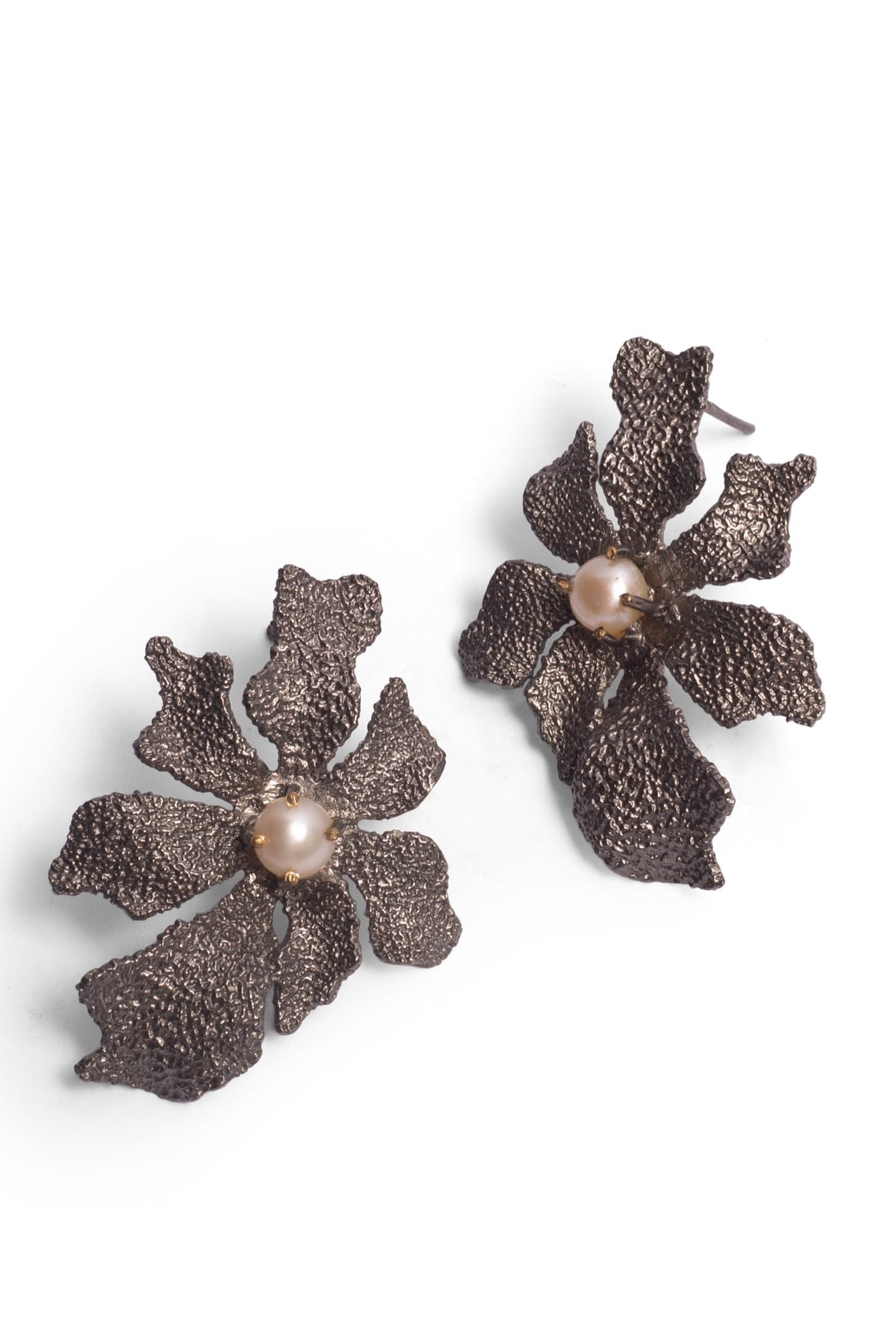 Who’s She Stud Earrings - Black – Earrings from Bauble Bazaar