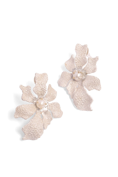 Who’s She Stud Earrings - Silver--5--image