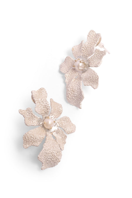 Who’s She Stud Earrings - Silver--6--image