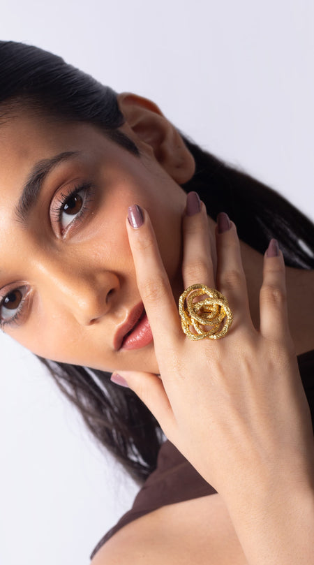 Under the Lights Ring - Gold--5--image