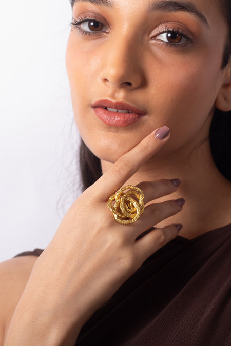Under the Lights Ring - Gold--4--image