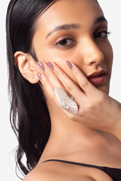 The 11PM Ring- Silver – Rings from Bauble Bazaar
