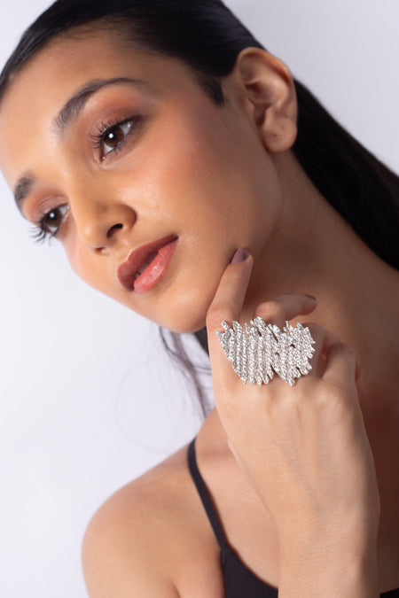 The Third Drink Ring - Silver - Image 1