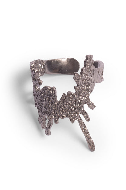 Room 407 Ring - Black – Rings from Bauble Bazaar