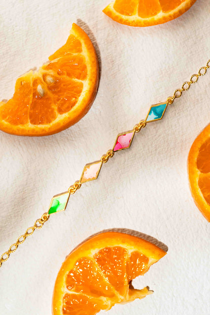 Lustre Link Bracelet – Bracelet from Bauble Bazaar