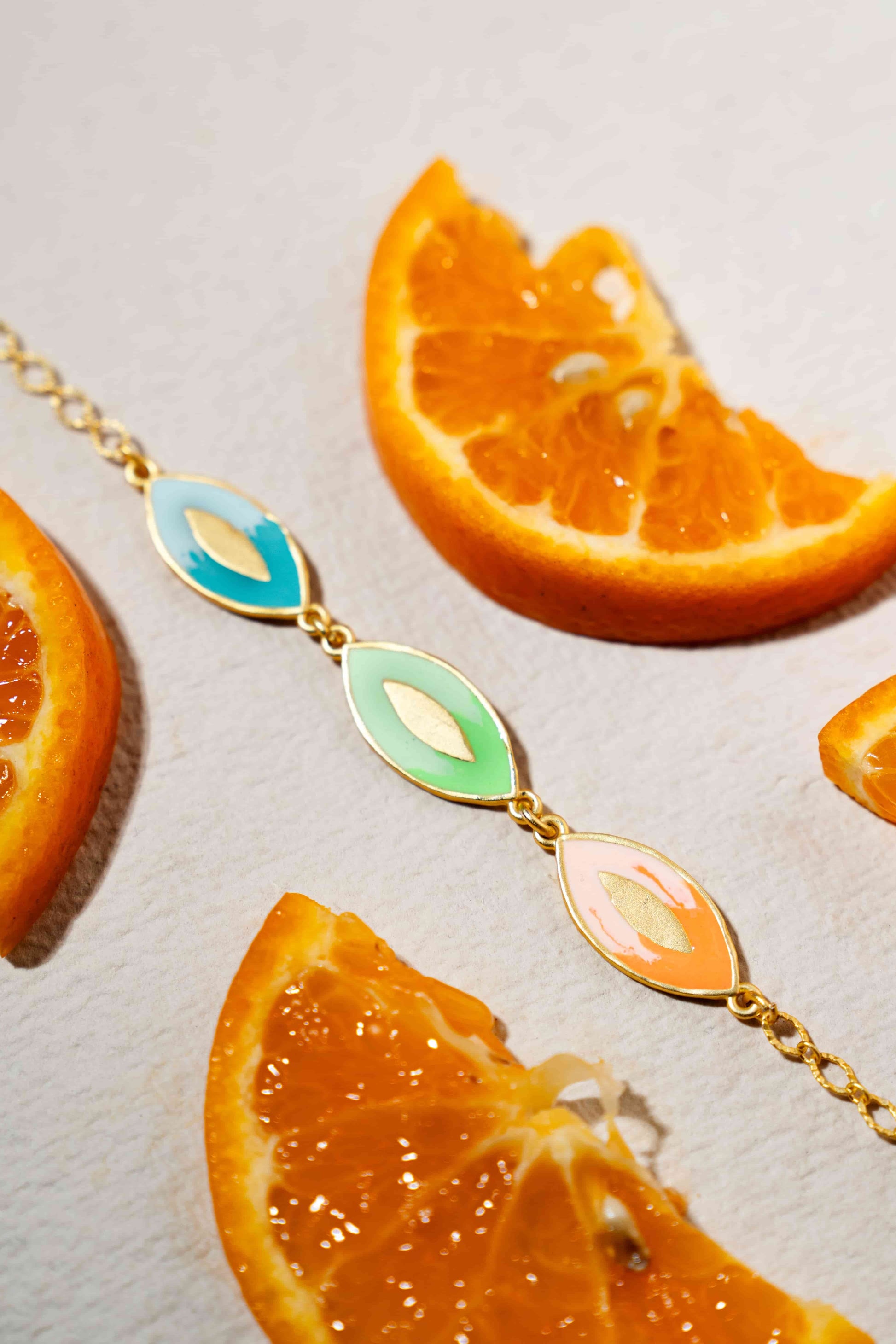 Noa Petal Chain – Bracelet from Bauble Bazaar