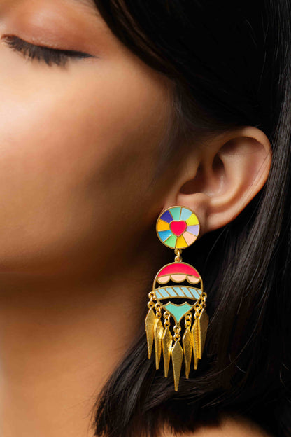 Noa Bloom Earrings – Earrings from Bauble Bazaar