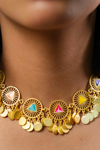Lustre Bloom Necklace – Necklace from Bauble Bazaar