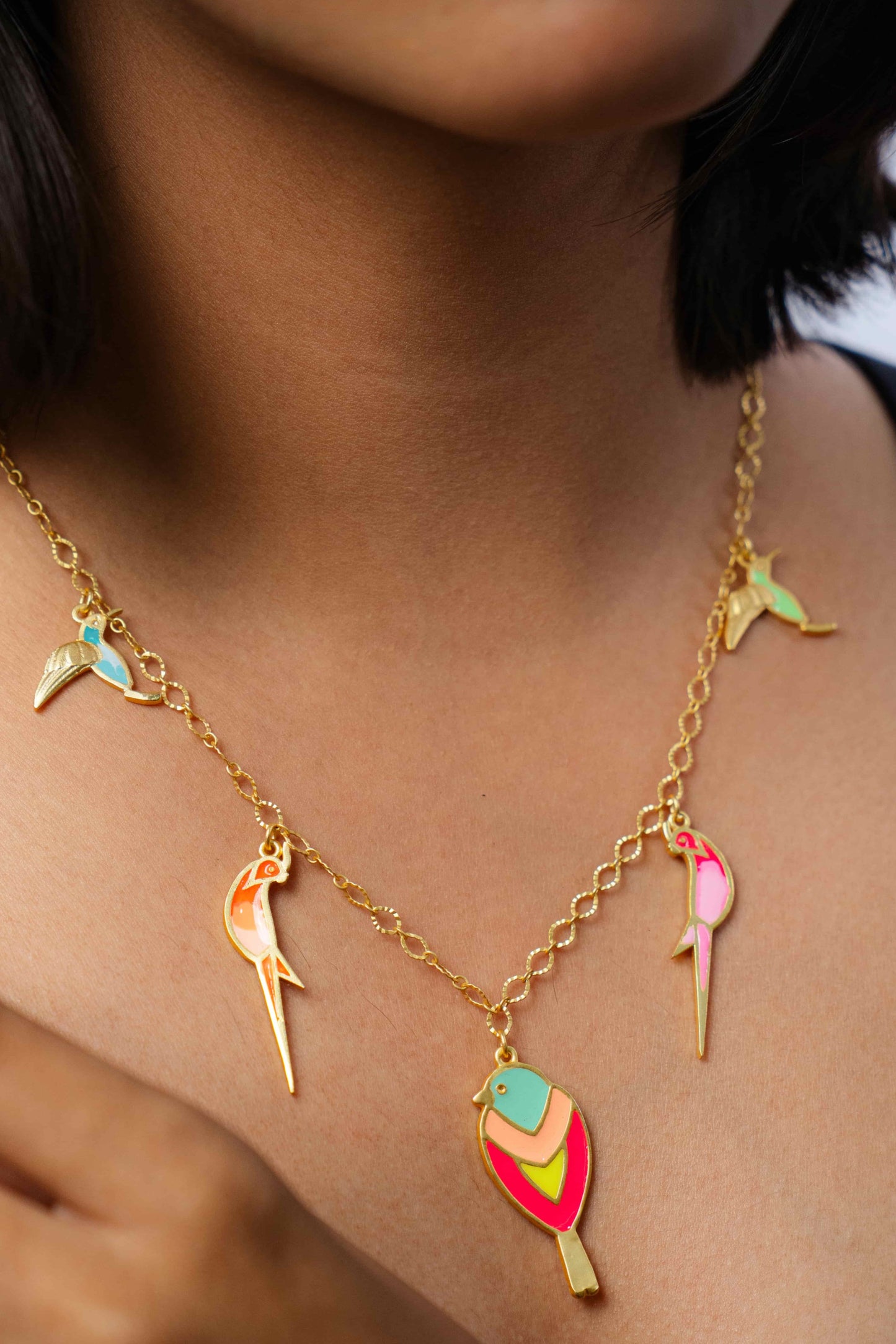 Selene Glimmer Chain – Necklace from Bauble Bazaar