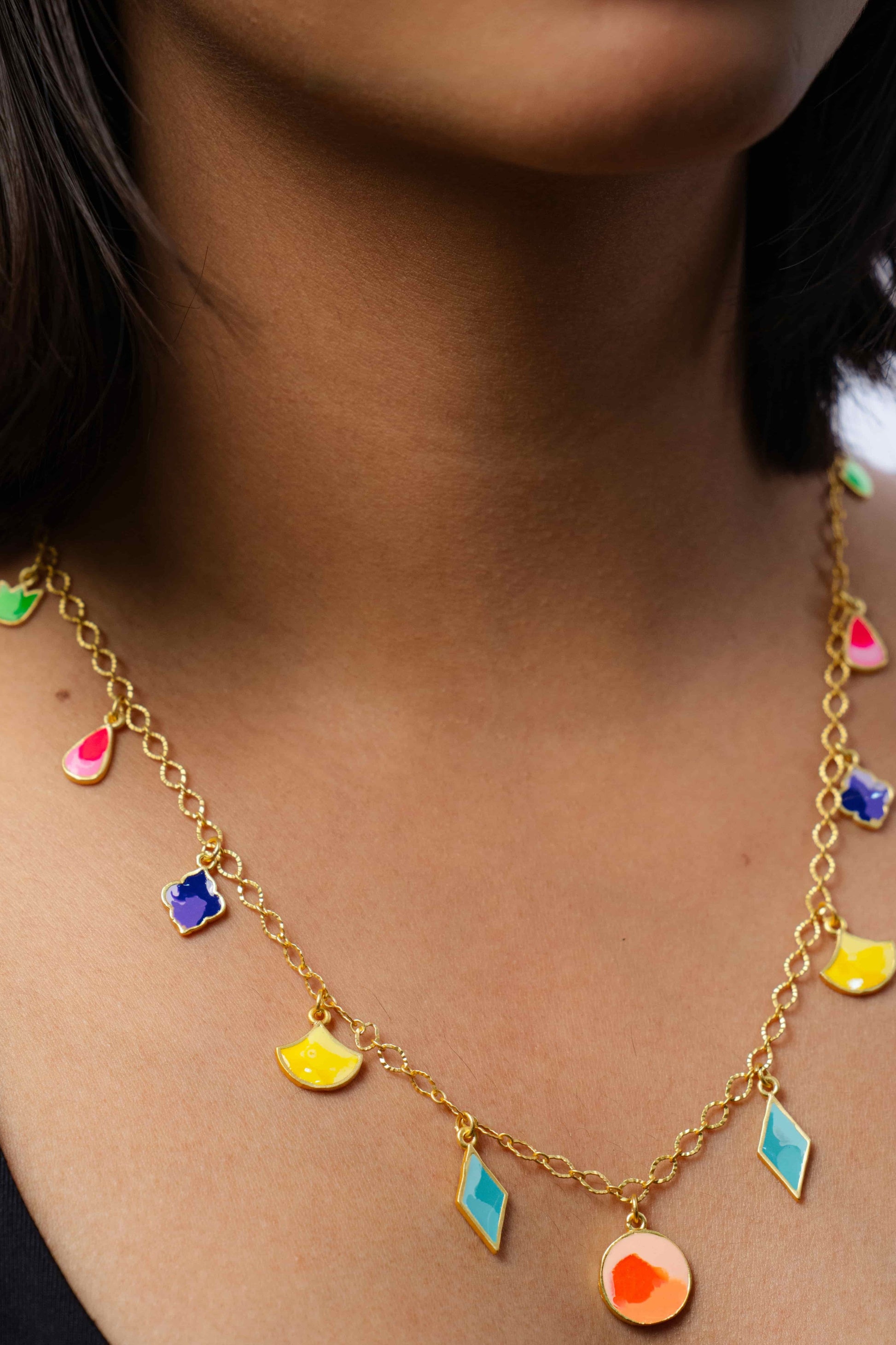 Zenya Tropic Chain – Necklace from Bauble Bazaar