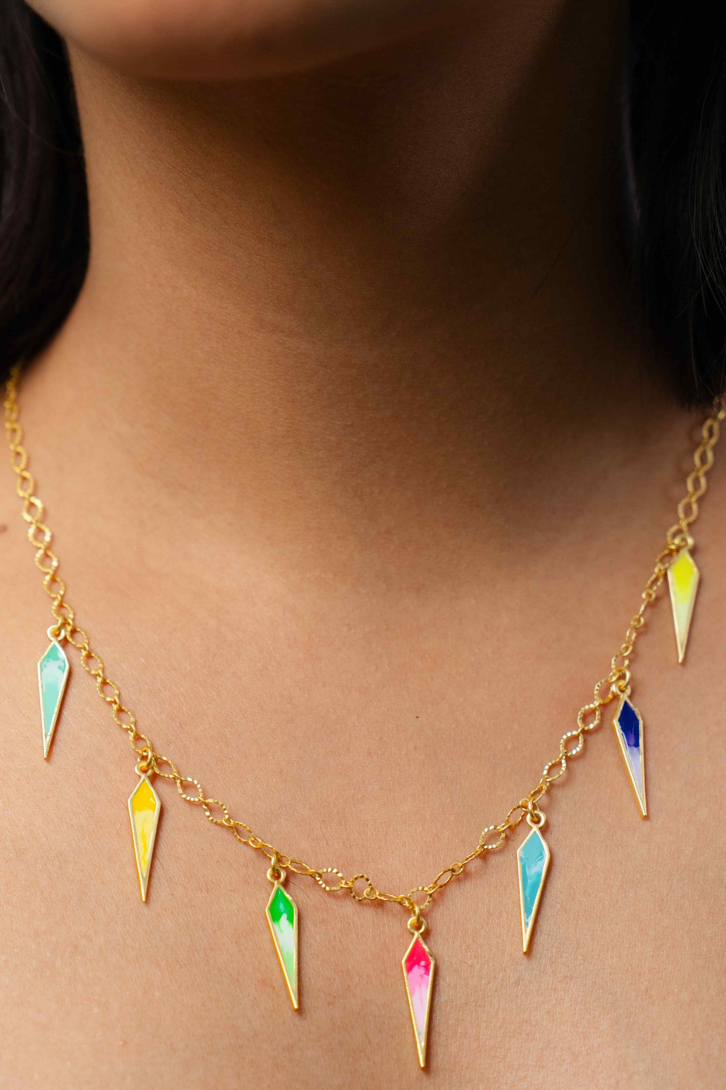 Sevana Charm Chain – Necklace from Bauble Bazaar