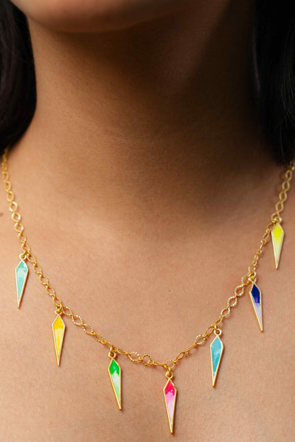 Sevana Charm Chain – Necklace from Bauble Bazaar