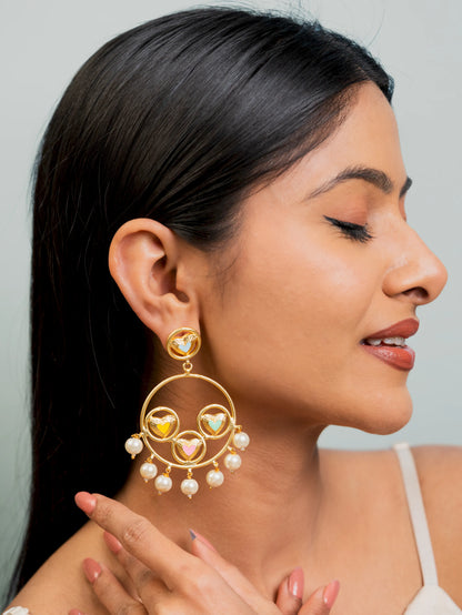 Cross My Heart Earrings