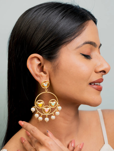 Cross My Heart Earrings - Image 3