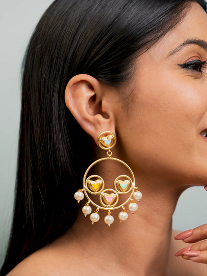 Cross My Heart Earrings