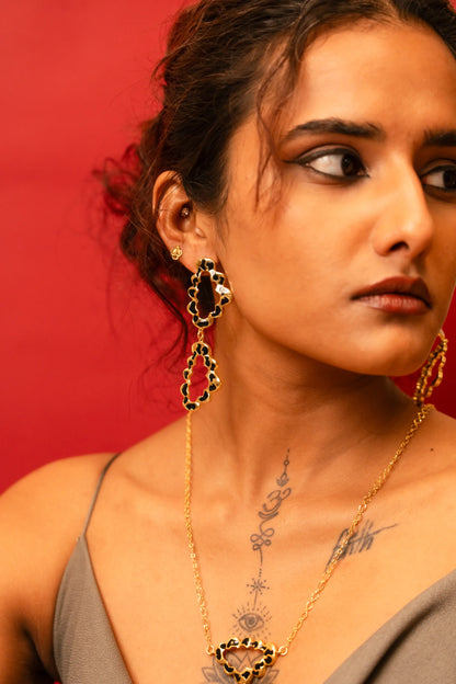 Wild Mark Drop Earrings
