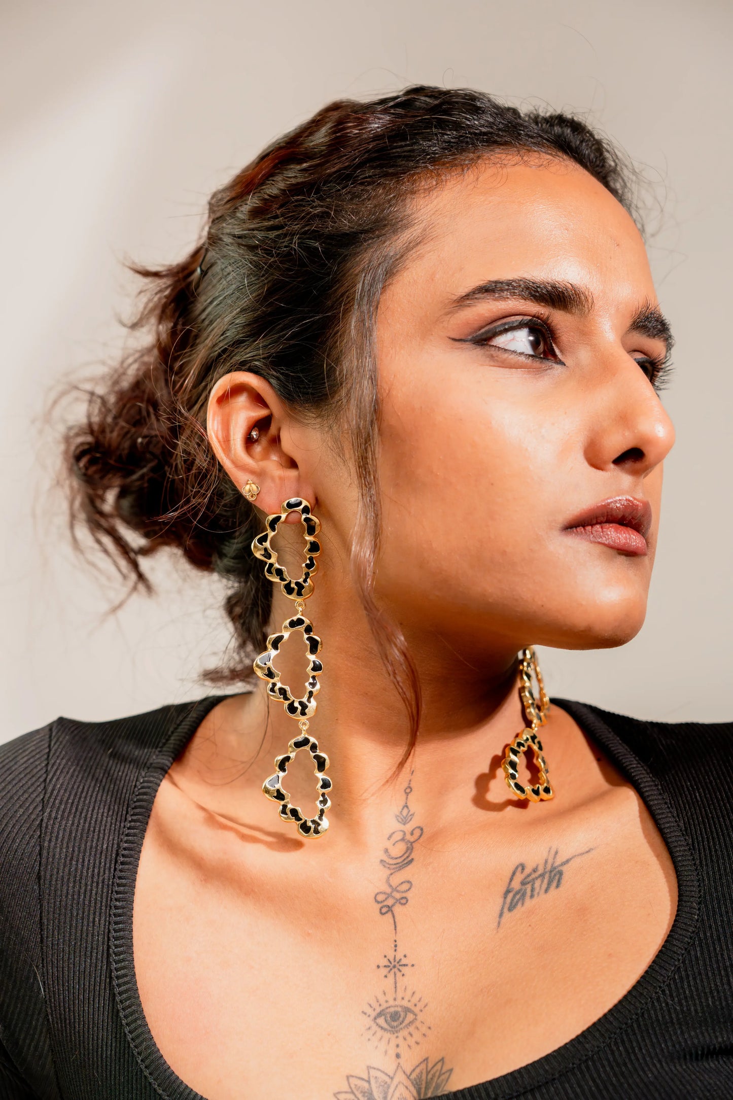 Catwalk Echo Dangler Earrings