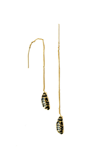 Claw in Chain Earrings