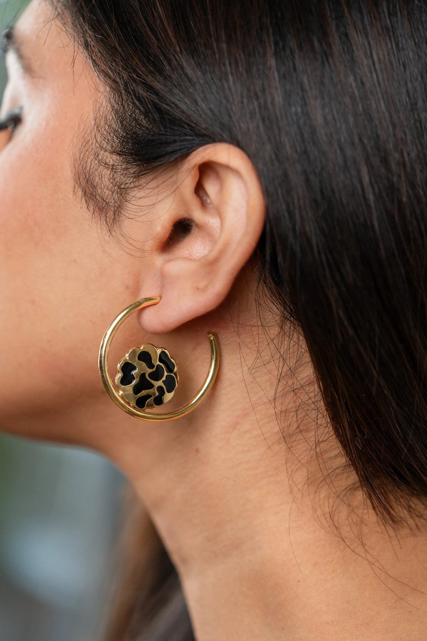 Wild Beat Hoop Earrings