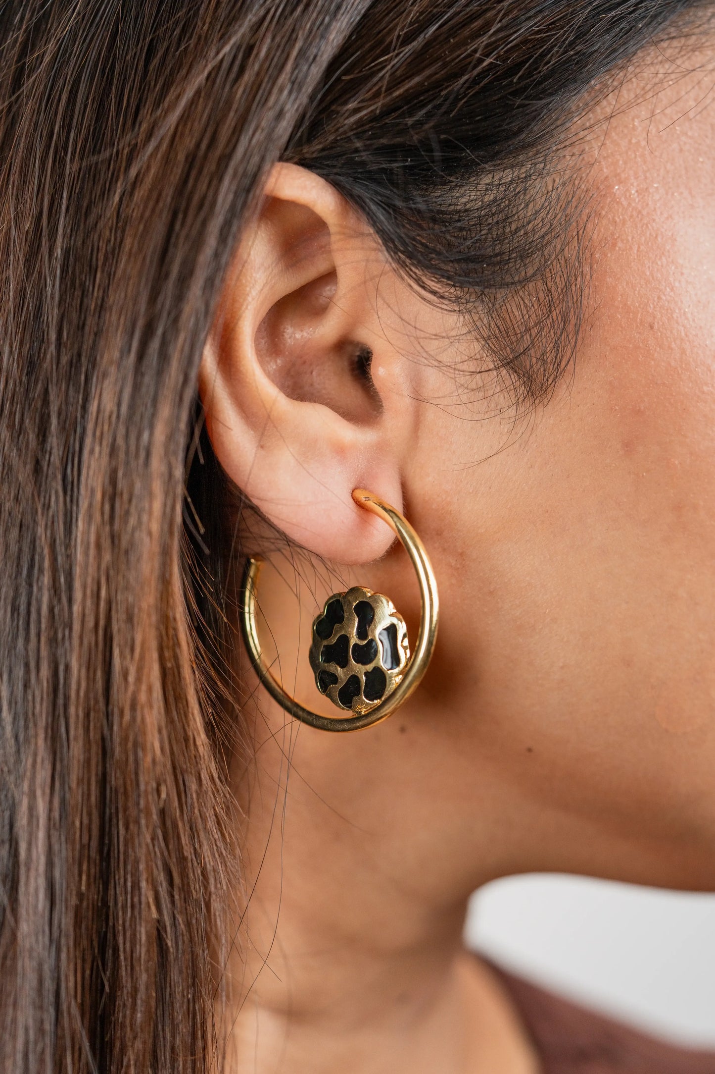 Wild Beat Hoop Earrings