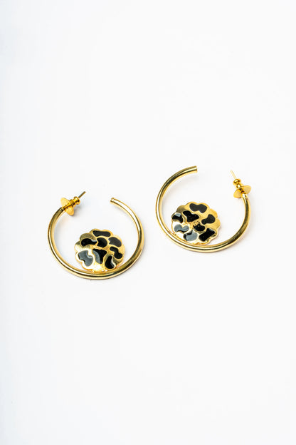 Wild Beat Hoop Earrings