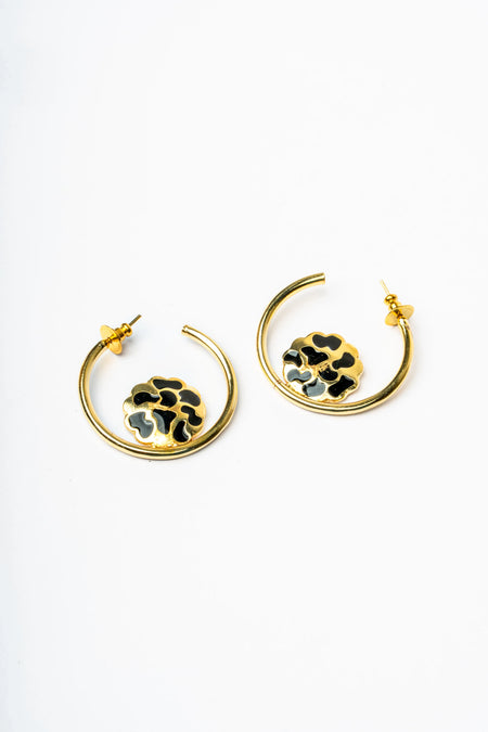 Wild Beat Hoop Earrings--3--image