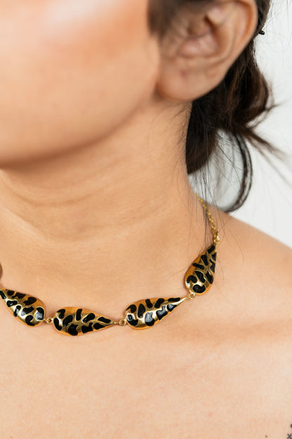 Cat Walk Glow Choker Necklace