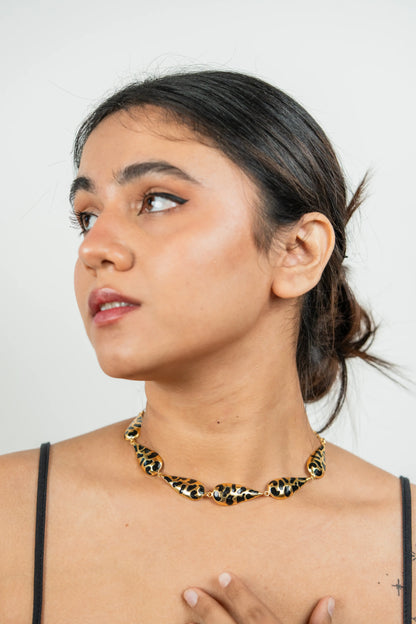 Cat Walk Glow Choker Necklace