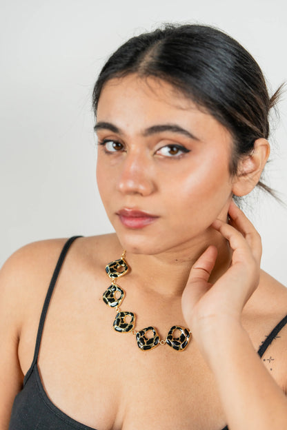 Fierce Eyes Choker Necklace