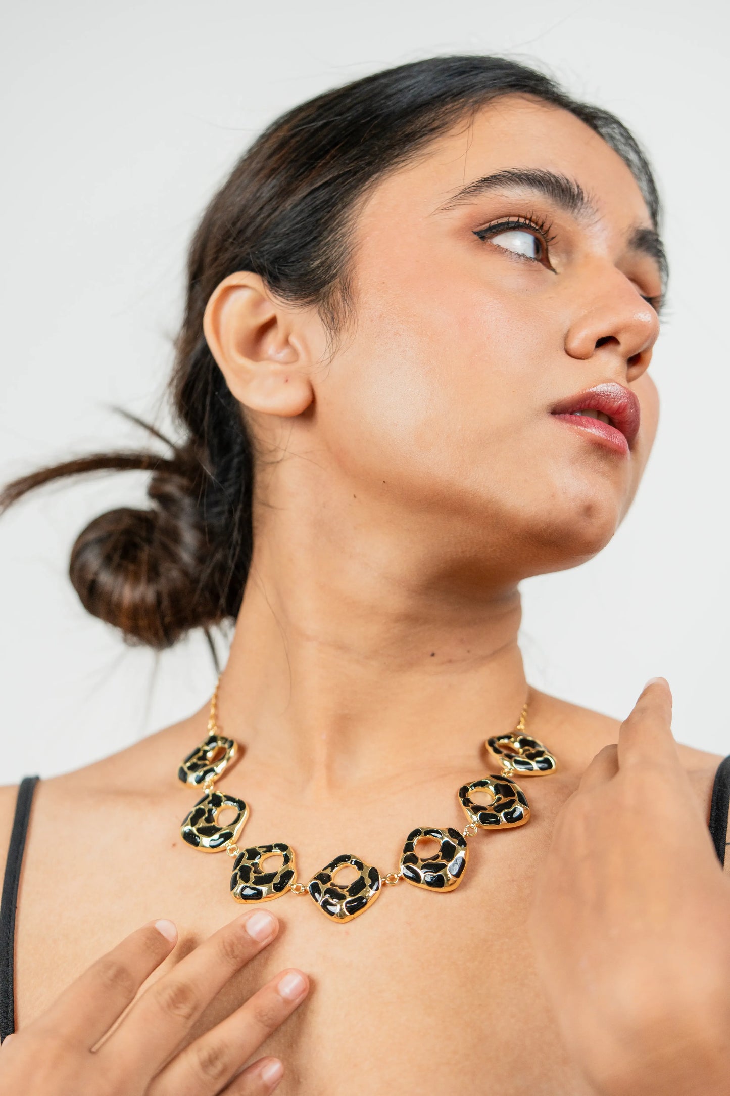 Fierce Eyes Choker Necklace