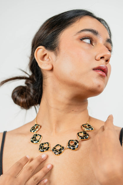 Fierce Eyes Choker Necklace