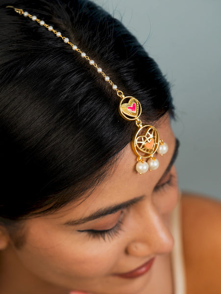 She Chose Love Maang Tikka - Image 3