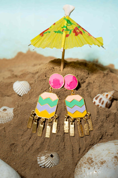 Azure Wave Drops – Earrings from Bauble Bazaar