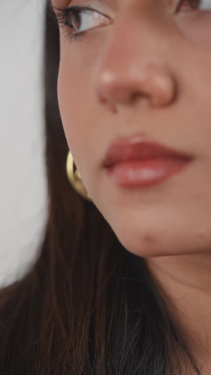 Wild Beat Hoop Earrings