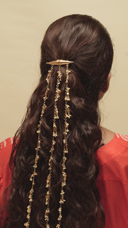 Drut Leher Hair Cascade ( Hair Choti)