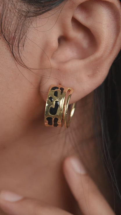 Catwalk Reign Hoop Earrings