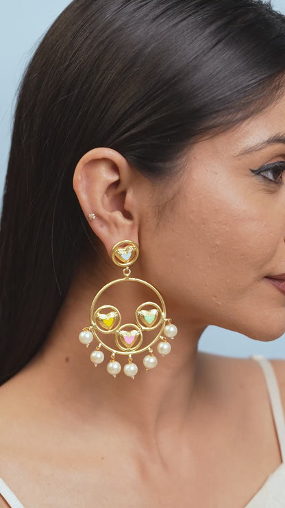 Cross My Heart Earrings